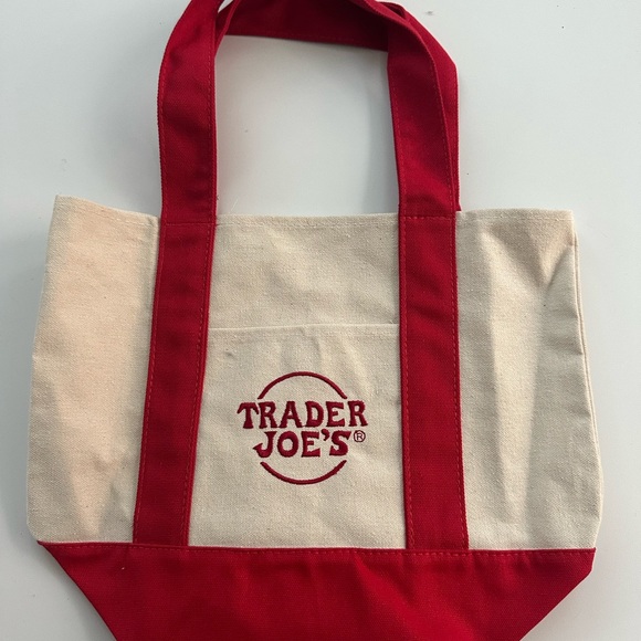 Trader Joe’s Mini Tote NEW - Picture 2 of 2